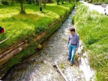 Roland Hollenstein Besichtigung Uferverbau